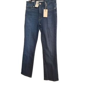 Good American Jeans Women's‎ 4/27 Dark Wash  Straight GLS270T